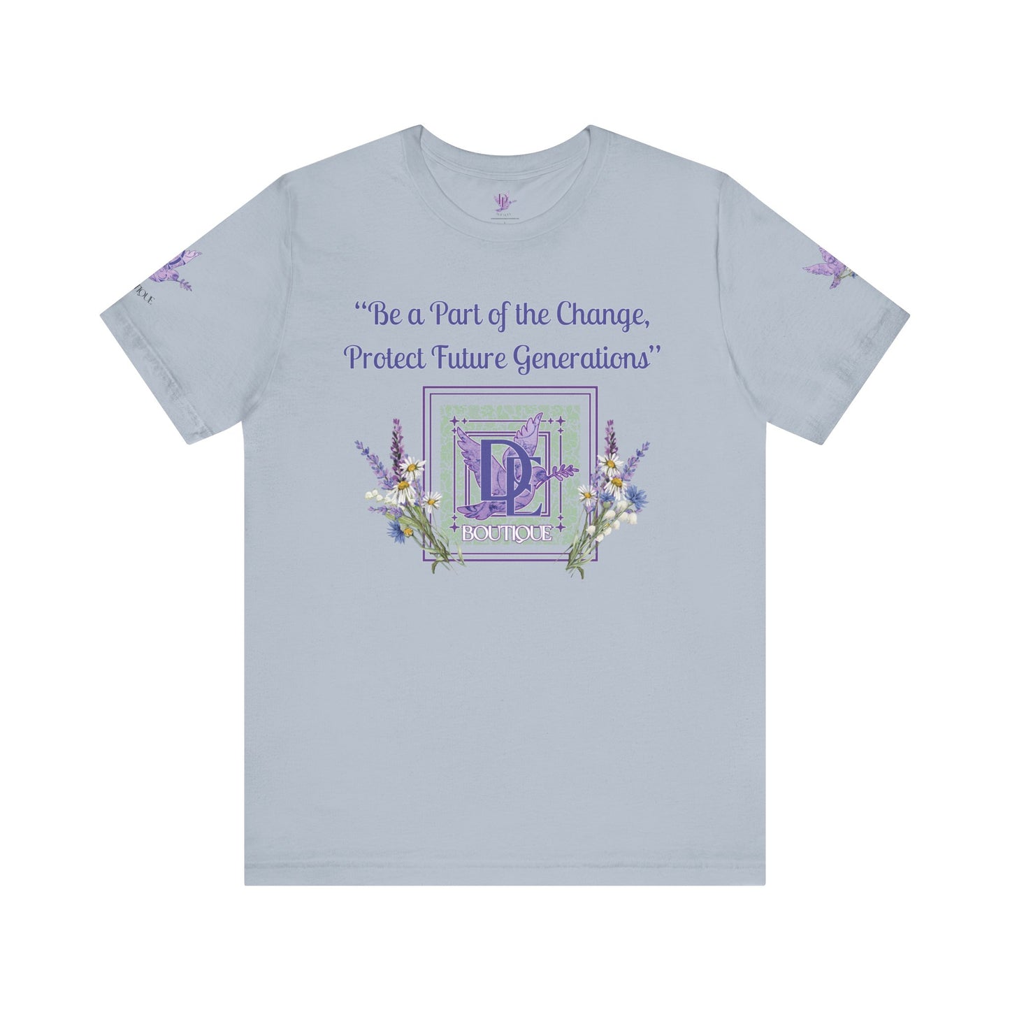 Be A Part of The Change, Pro-Life Mission Dream Element Logo Premium Bella Canvas Tee