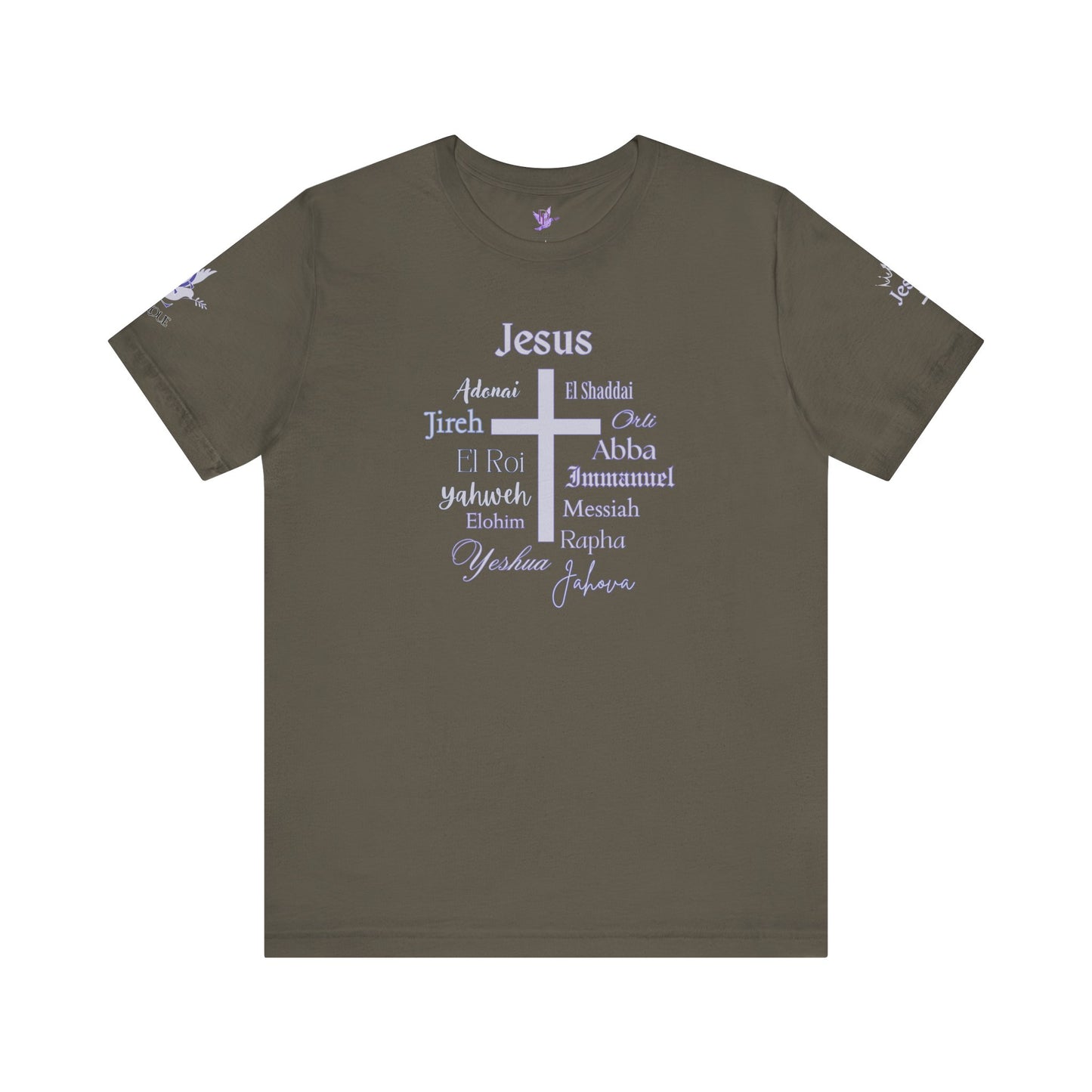 Prince of Peace Floral Premium Bella Canvas Tee