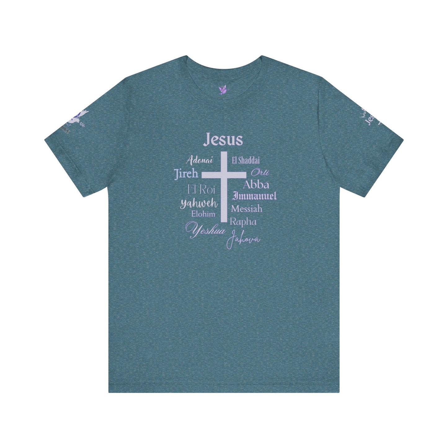 Prince of Peace Floral Premium Bella Canvas Tee
