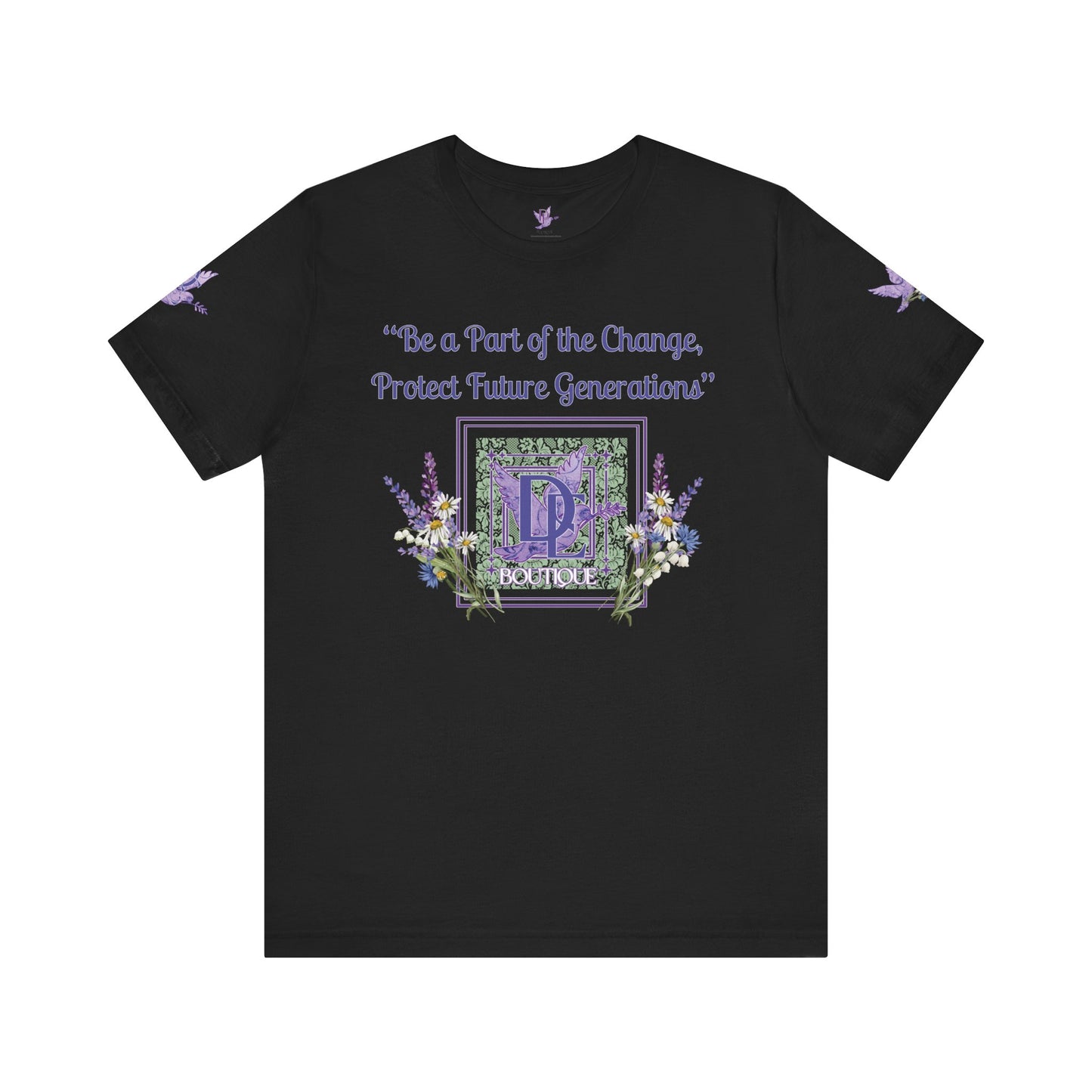 Be A Part of The Change, Pro-Life Mission Dream Element Logo Premium Bella Canvas Tee