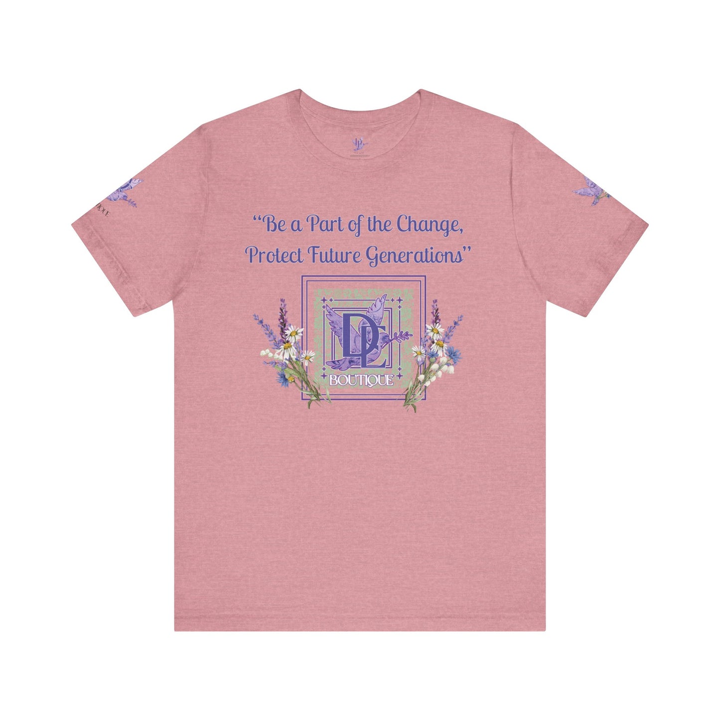 Be A Part of The Change, Pro-Life Mission Dream Element Logo Premium Bella Canvas Tee