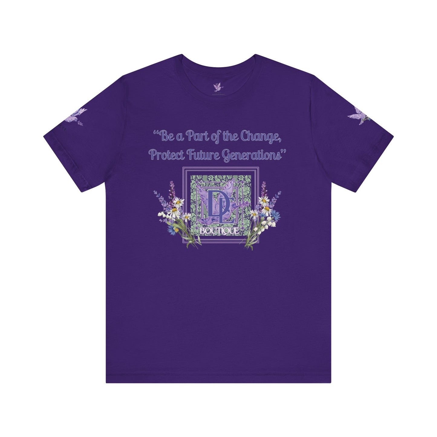 Be A Part of The Change, Pro-Life Mission Dream Element Logo Premium Bella Canvas Tee