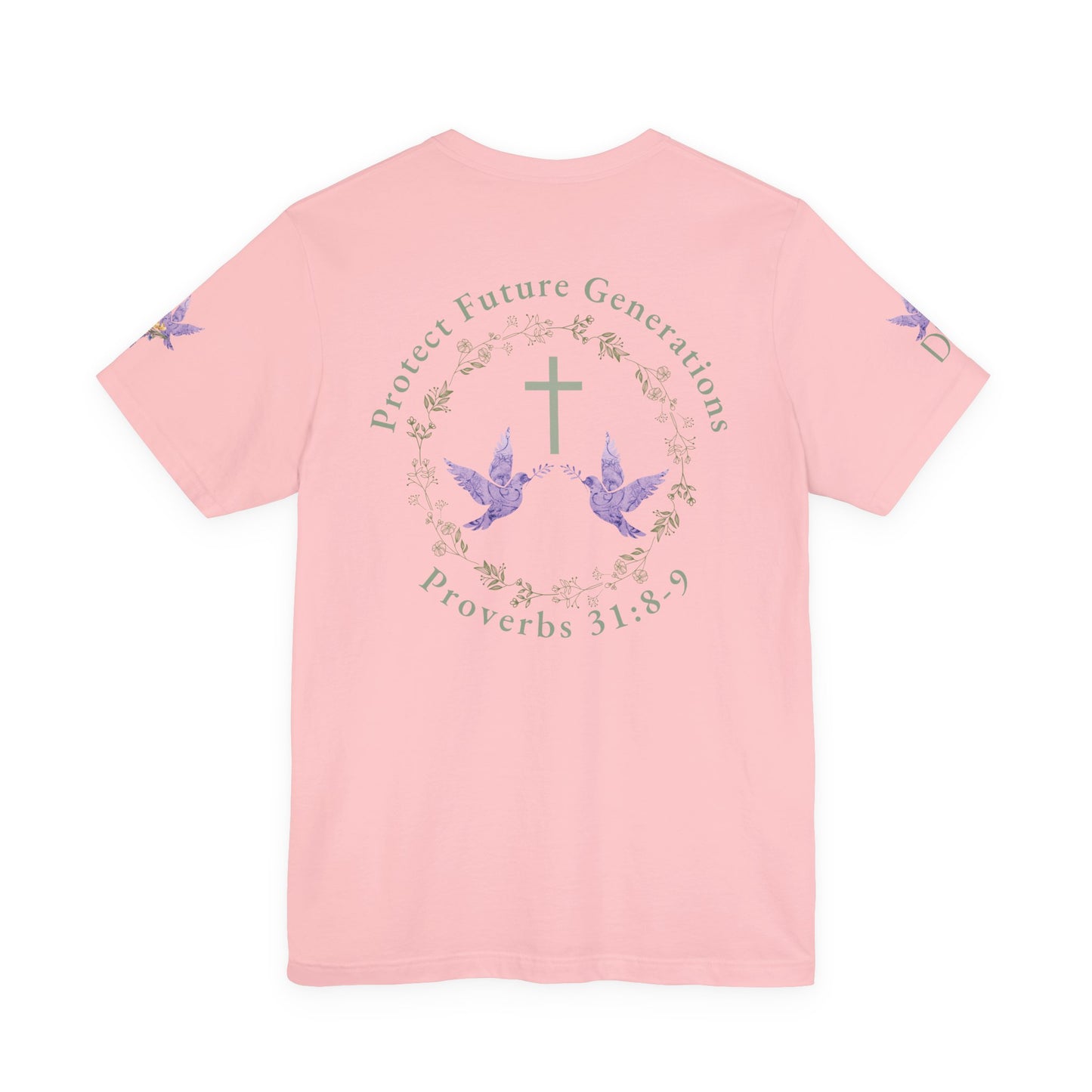 "Speak Up" Proverbs 31:8-9 Christian Women's T-Shirt