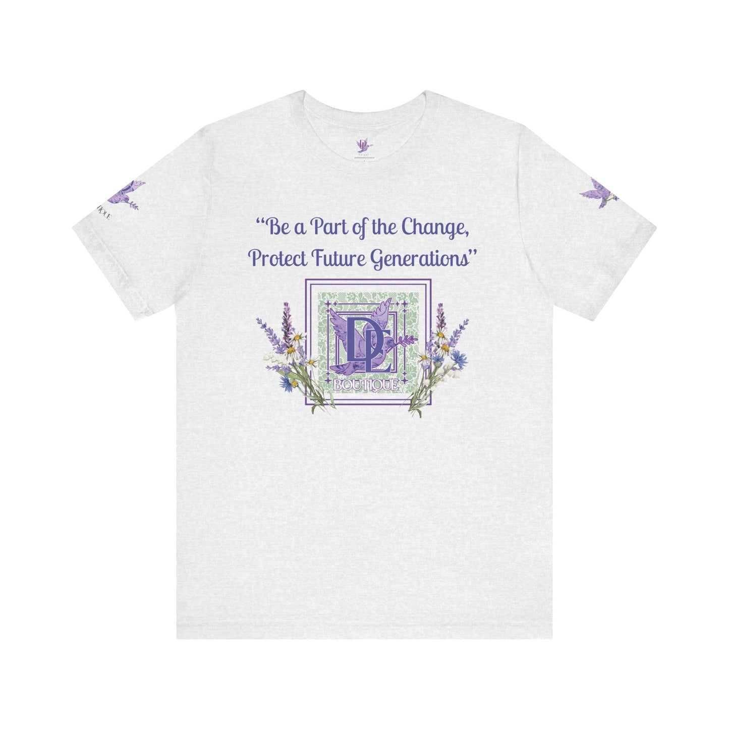 Be A Part of The Change, Pro-Life Mission Dream Element Logo Premium Bella Canvas Tee
