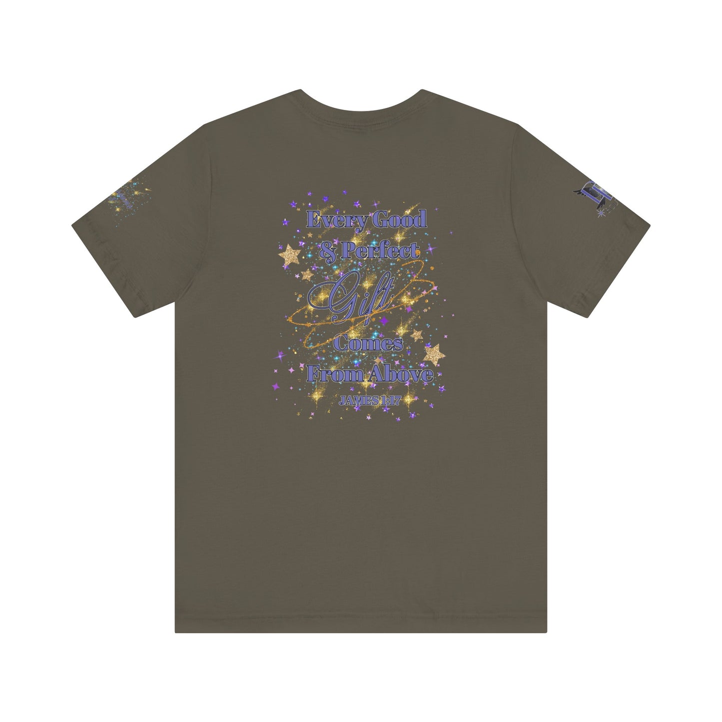 Every Good & Perfect Gift Comes from Above Premium Bella Canvas Tee