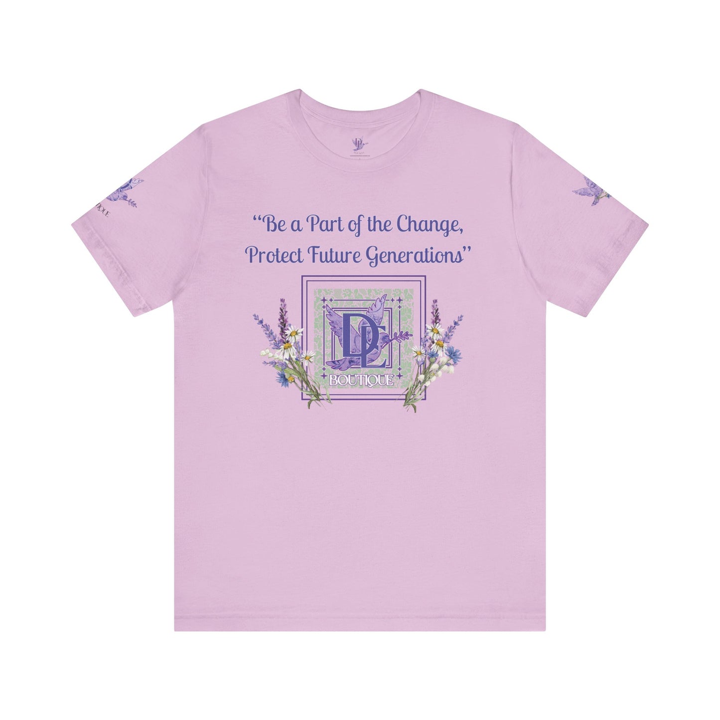 Be A Part of The Change, Pro-Life Mission Dream Element Logo Premium Bella Canvas Tee