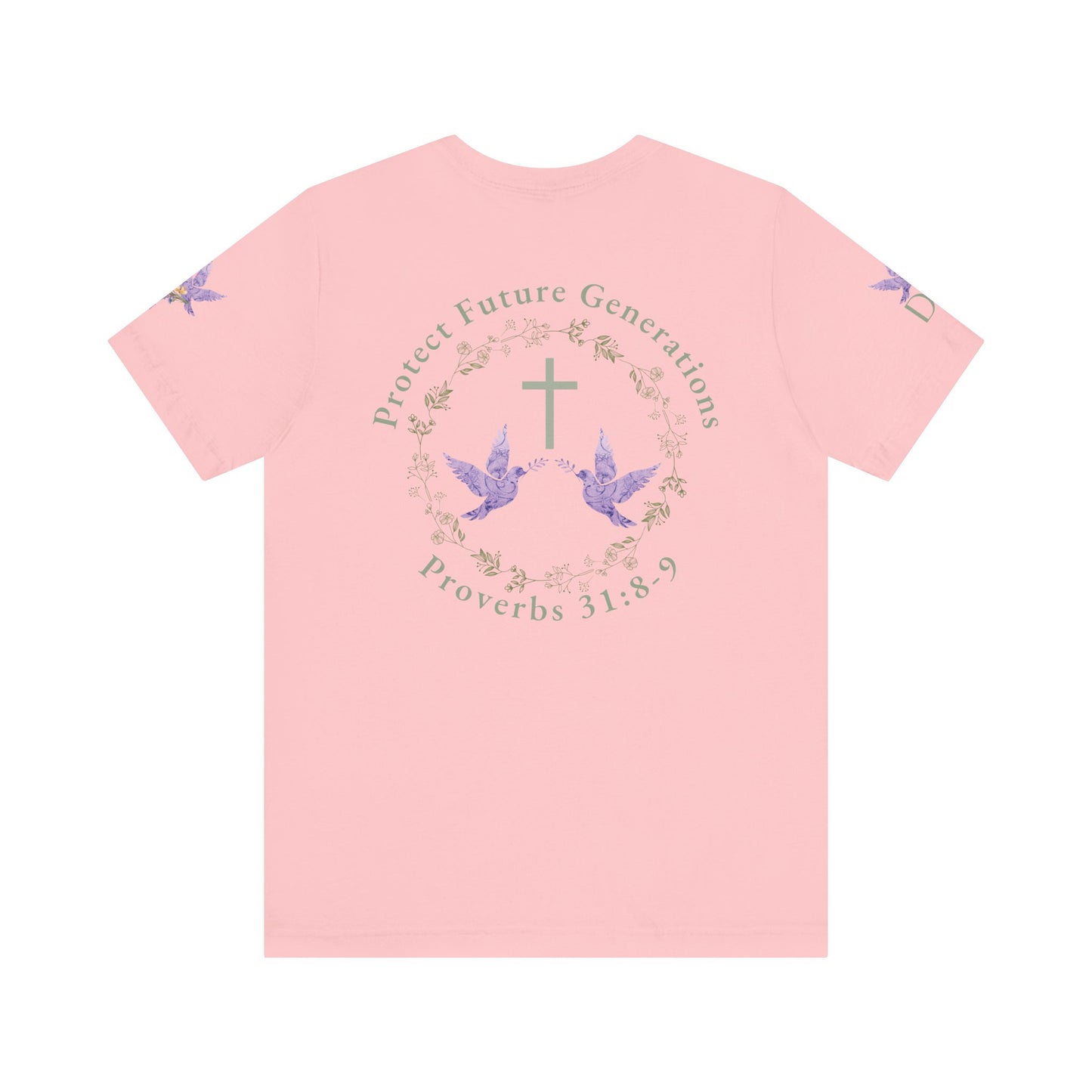 "Speak Up" Proverbs 31:8-9 Christian Women's T-Shirt