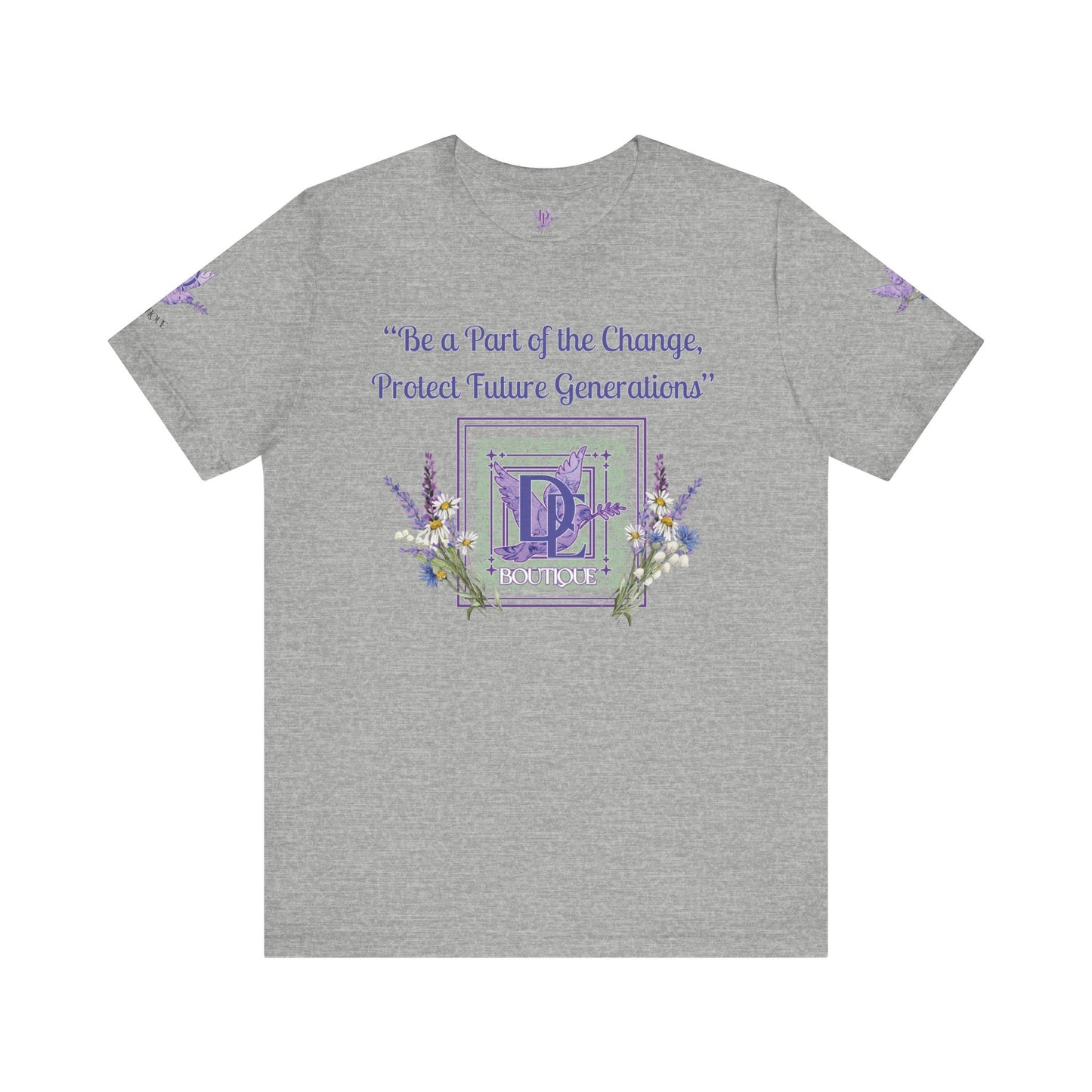 Be A Part of The Change, Pro-Life Mission Dream Element Logo Premium Bella Canvas Tee