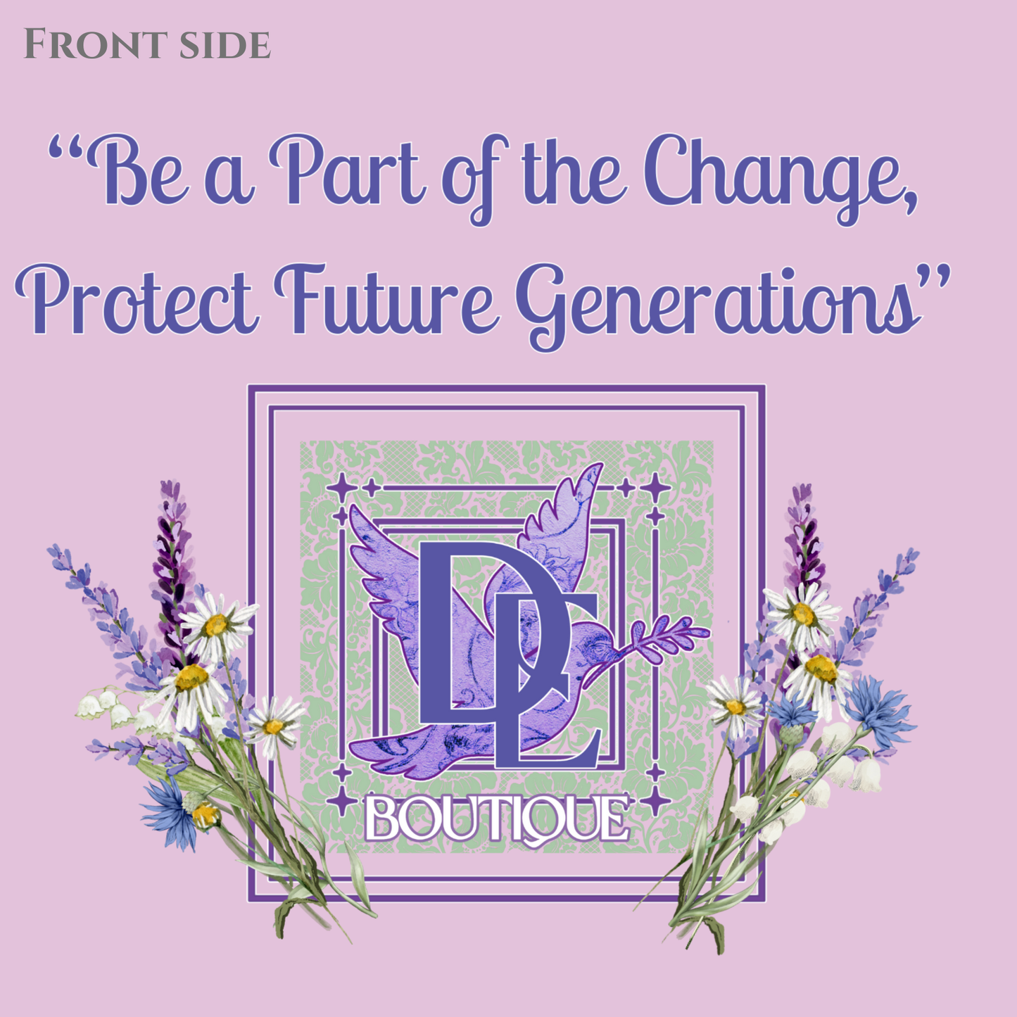 Be A Part of The Change, Pro-Life Mission Dream Element Logo Premium Bella Canvas Tee